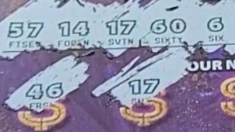 Winning $30 Scratch Off from Kentucky