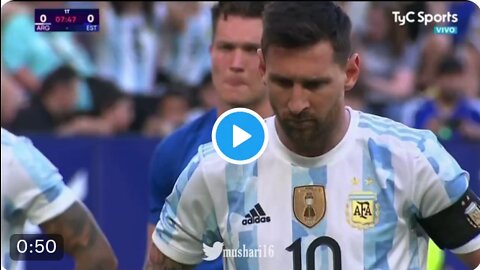 Messi 5 v Estonia 0