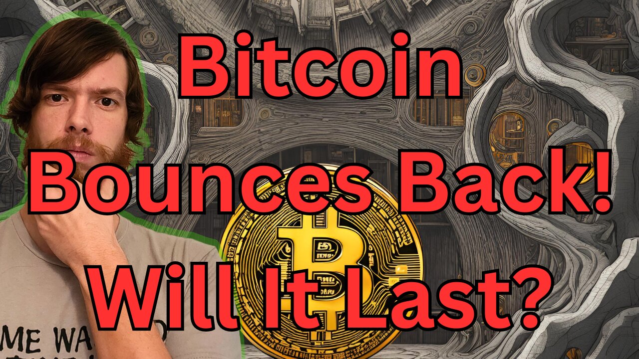 Bitcoin Bounces Back! Will It Last? E 504 #crypto #grt #xrp #algo #ankr #btc