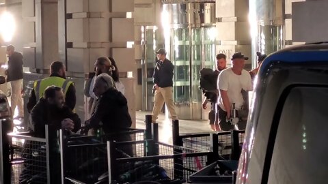 Film crew filming In london #horseguardsparade