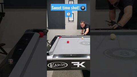 Another cool time shot creation! ⏰⚪🔴🔴 #shorts #8ballpool
