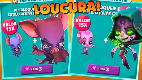 LOUCURA Faye Cultista e Henry do Submundo POR GEMAS Zooba