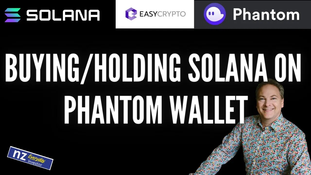 Setting up Phantom Wallet to hold Sol (Solana)