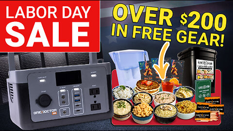 Get FREE Go-Bag Essentials for Labor Day!