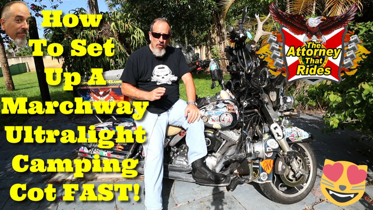 Minimalist Motorcycle Vagabond Gear: Marchway Cot Review