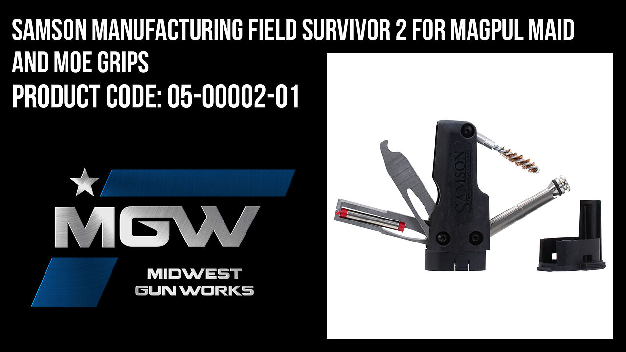 Samson Manufacturing Field Survivor 2 for Magpul MAID and MOE Grips - 05-00002-01