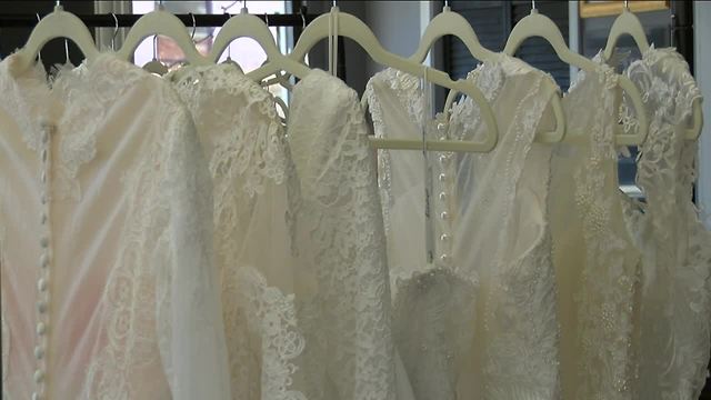 Brides can design their dream wedding dress