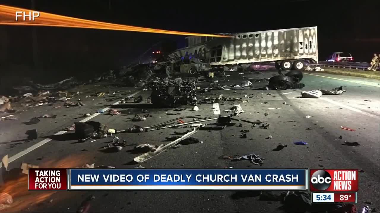 New video shows crash that killed 5 children in church group headed to Disney