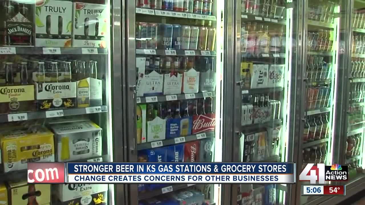 Kansas gas stations, grocery stores can now sell stronger beer