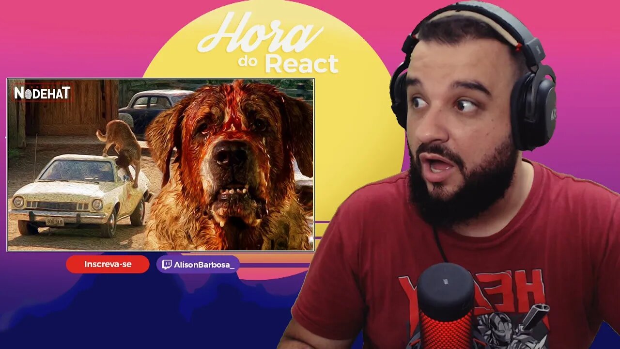 (REACT) CÃO DEMONÍACO cerca MÃE e FILHO e ficam dias PRESOS em carro - @NodeHat - Vencendo Filmes