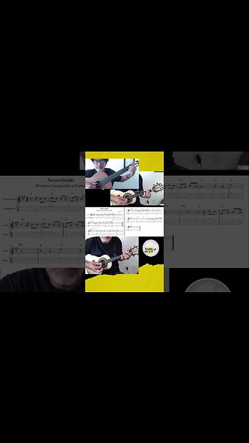 Partitura Anunciação - #shorts