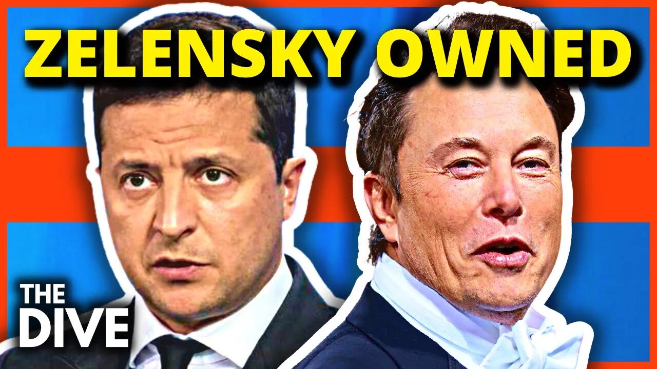 Zelensky FREAKS ON Elon Musk Over Ukraine Peace Tweet