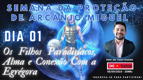 Live 01 - Os Filhos Paradisíacos, a Alma e Meditação de Conexão Com a Egrégora