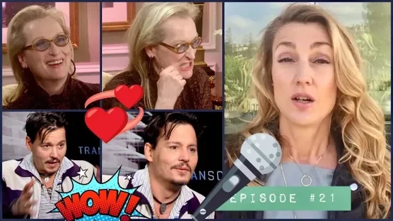 (VLOG) How To Small Talk With Meryl Streep and Johnny Depp...