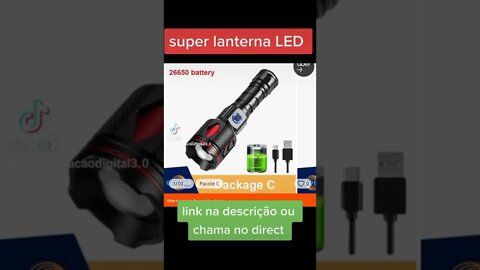 SUPER LANTERNA LED