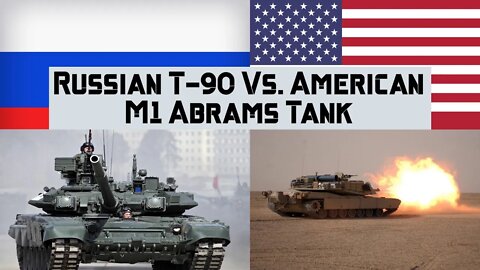 Russian T-90 Tank Vs American M1 Abrams Tank #usmilitary #russianmilitary #tank #armedforces