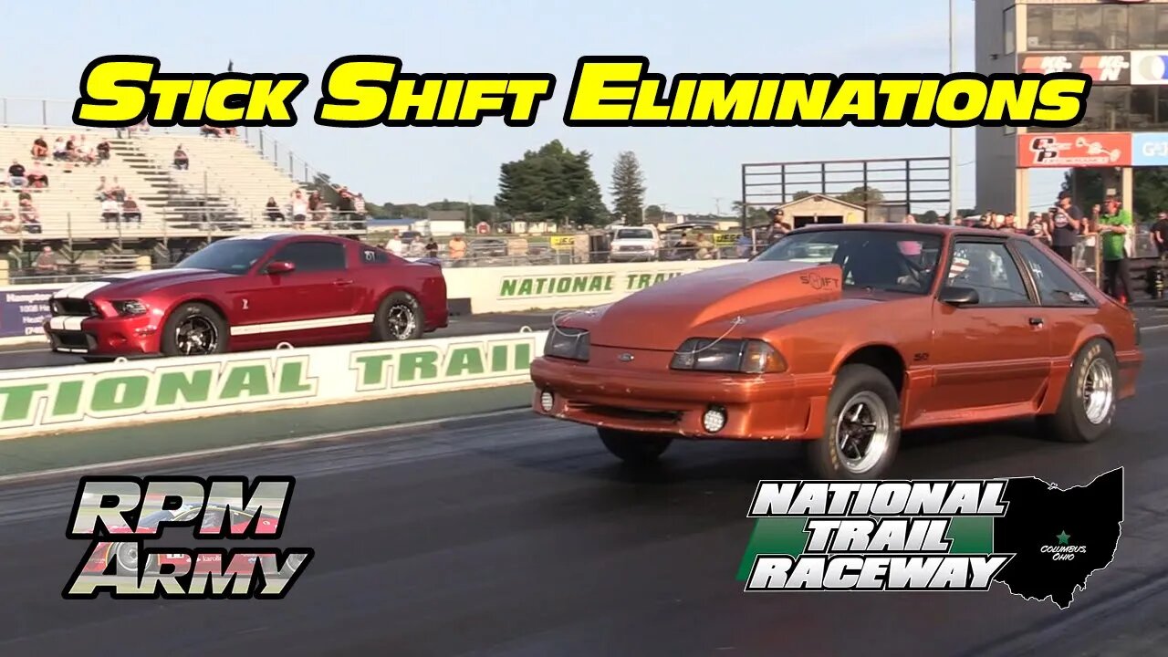 No Prep Drag Racing Stick Shift Eliminations King of Columbus National Trail Raceway