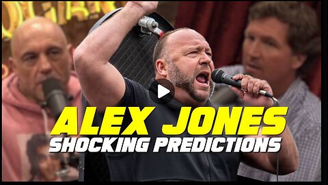 Tucker Carlson & Joe Rogan Are Blown Away By The Shocking Predictions Of Alex Jones