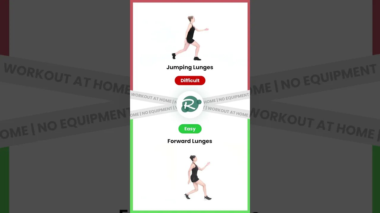 #shorts Jumping Lunges vs Forward Lunges Workout