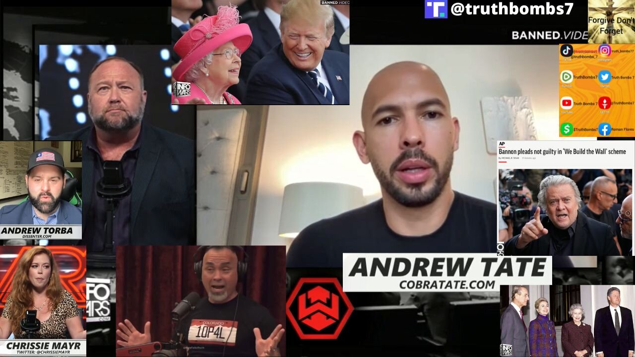 9/9/2022 Andrew Tate Joins Alex Jones To Discuss The Great Awakening & The DESTRUCTION Of The Great Reset!