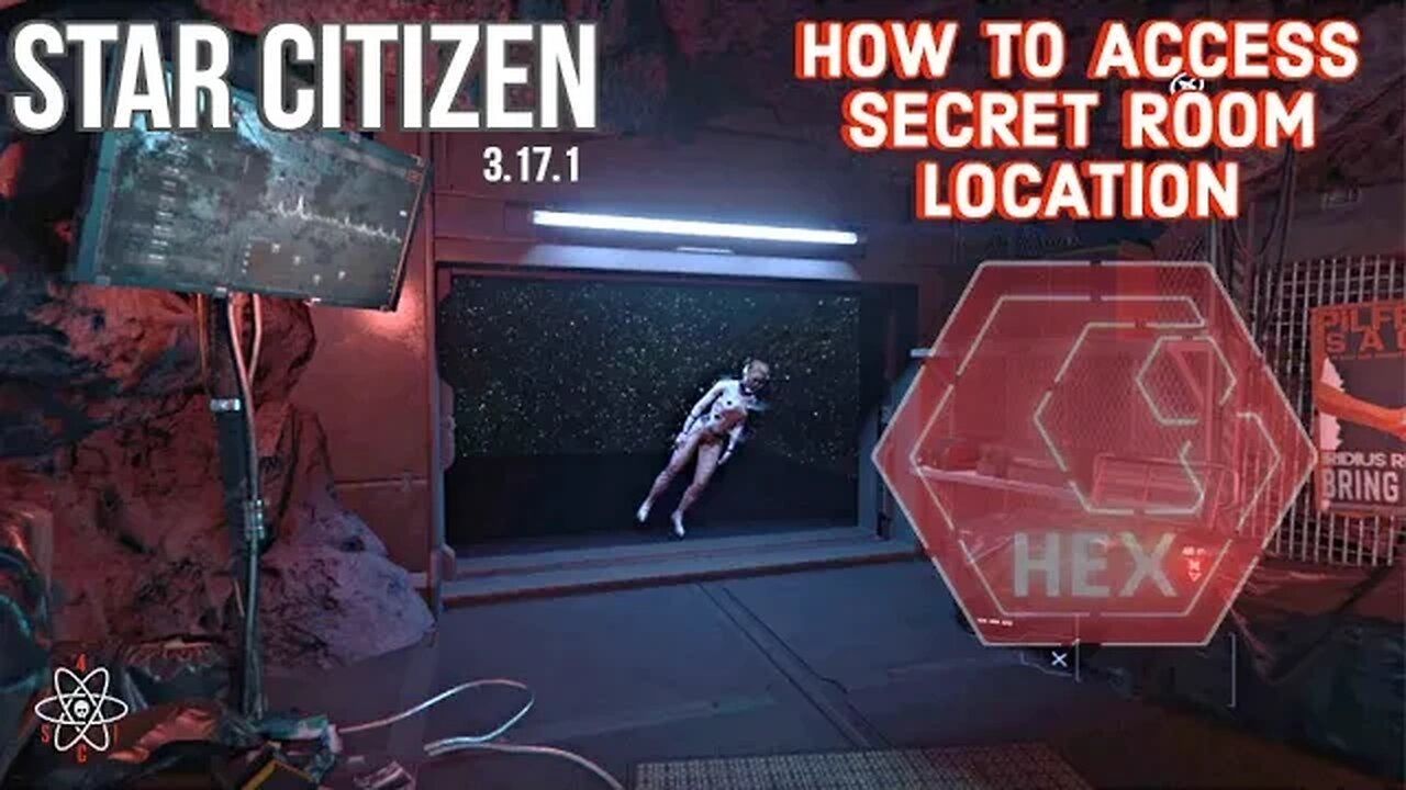 Star Citizen - How To Access Secret Room Grim Hex