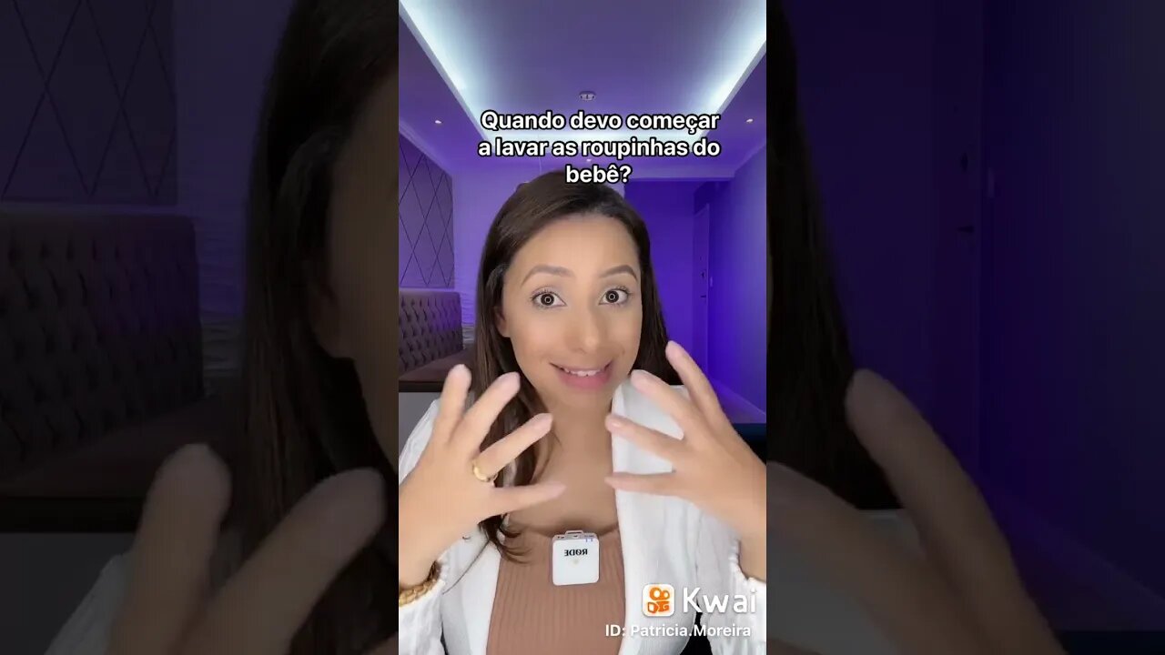 Quando devo começar a lavar as roupinha do bebê?