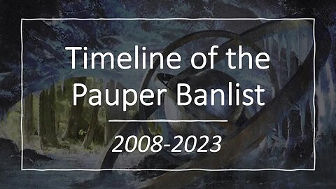 The Pauper Banlist