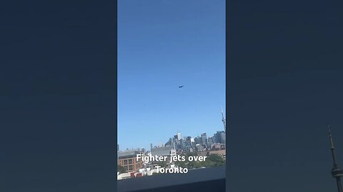 Fighter Jets Practicing over Toronto 2023