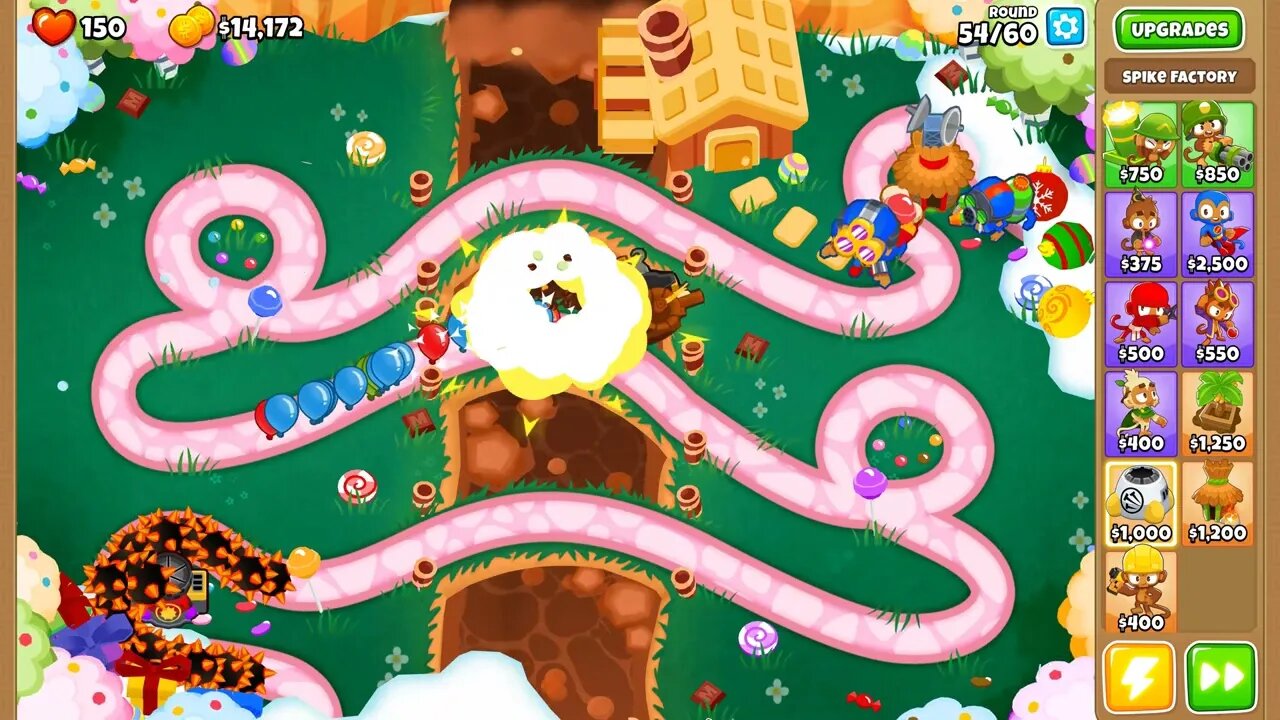 Candy Falls - Reverse Mode
