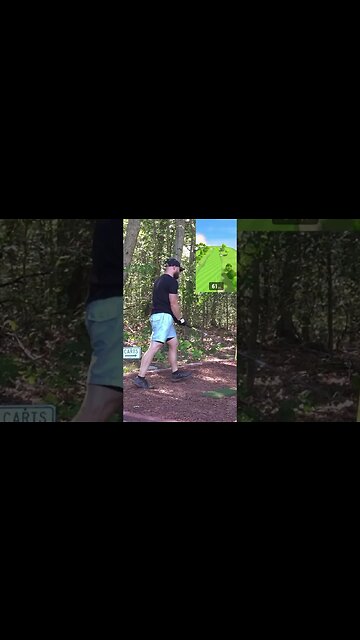 Quogue Field Club - Hole 7 #Shorts #Golf #GarminR10 #R10 #Golfing #Golfer #SimGolf #YoutubeShorts