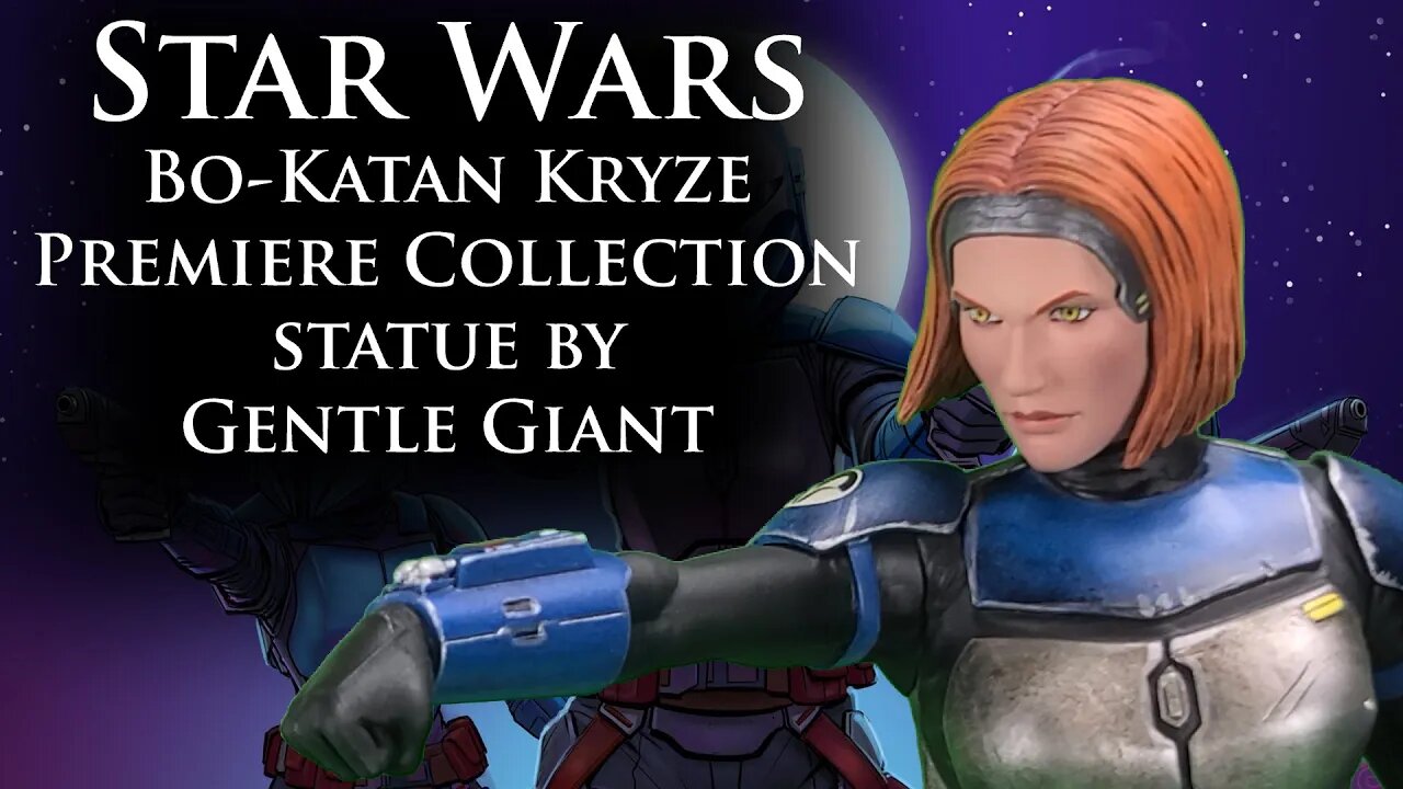 Unboxing: Bo-Katan Kryze Premiere Collection statue by Gentle Giant