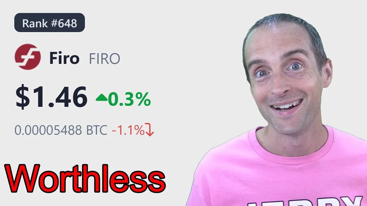 FIRO is a Dying Privacy Coin! Honest Crypto Review and Price Prediction (Formerly zCoin) $FIRO