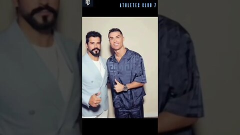 Featuring Cristiano Ronaldo🐐and Burak Ozcivit🐴@AthletesClub7 #viral #ronaldo #burakozcivit #osman