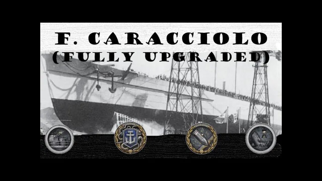 F. Caracciolo Fully Upgraded - Kraken #50 (World of Warships Legends)