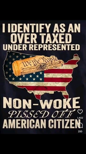 I DEFINITELY IDENTIFY AS OVER TAXED