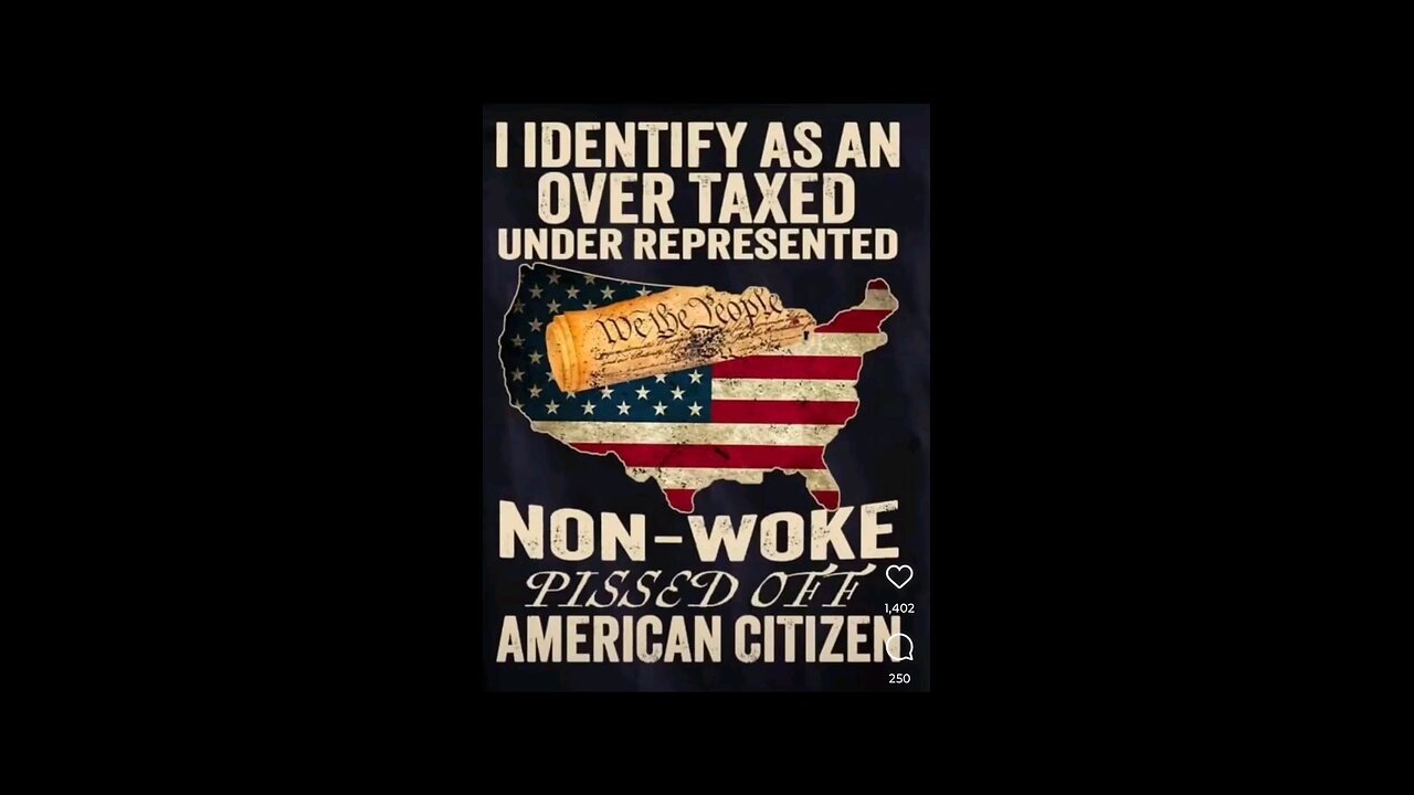 I DEFINITELY IDENTIFY AS OVER TAXED