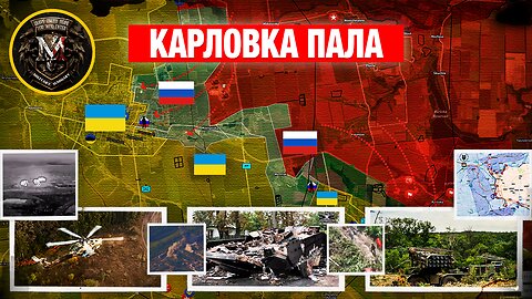 Карловка И Синьковка Под Контролем ВС РФ⚔️ Первый F-16 Уничтожен💥 Военные Сводки И Анализ 30.08.2024