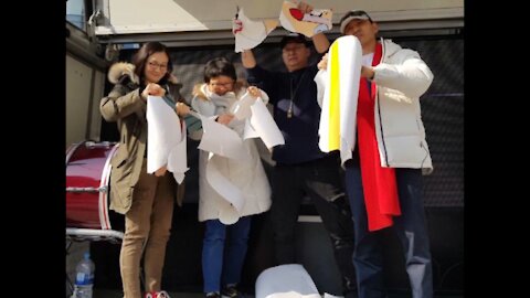 ★반중!친미 태평 집회, 태평 회원이 직접 만든 영상! [태평TV] 180324