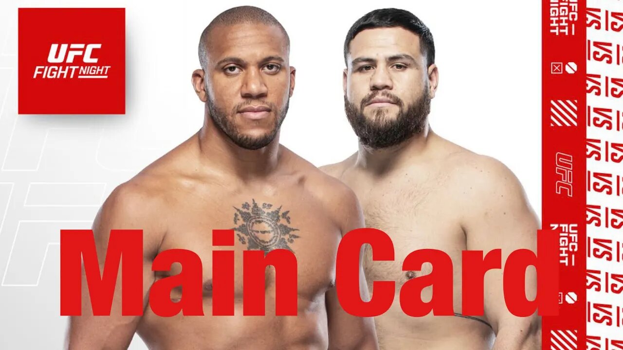 UFC Fight Night Gane Vs Tuivasa Main Card Prediction