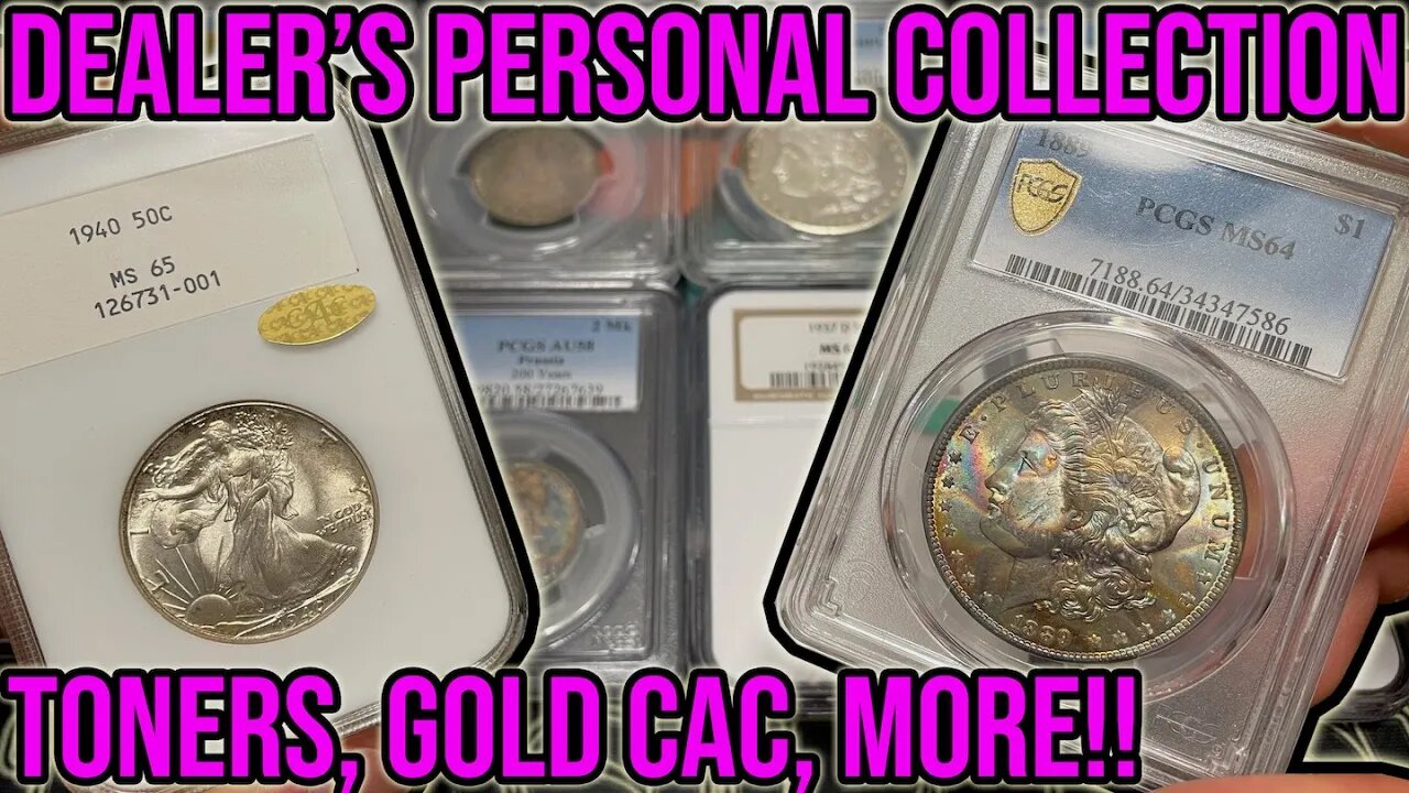 Coin Dealer's Personal Collection Highlights: Gold CACs, White Label & More @Acousha Collectibles