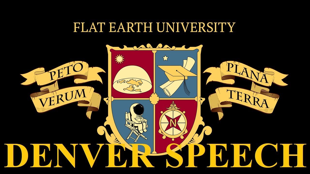 Flat Earth Denver Speech via StrangeWorld - Mark Sargent ✅