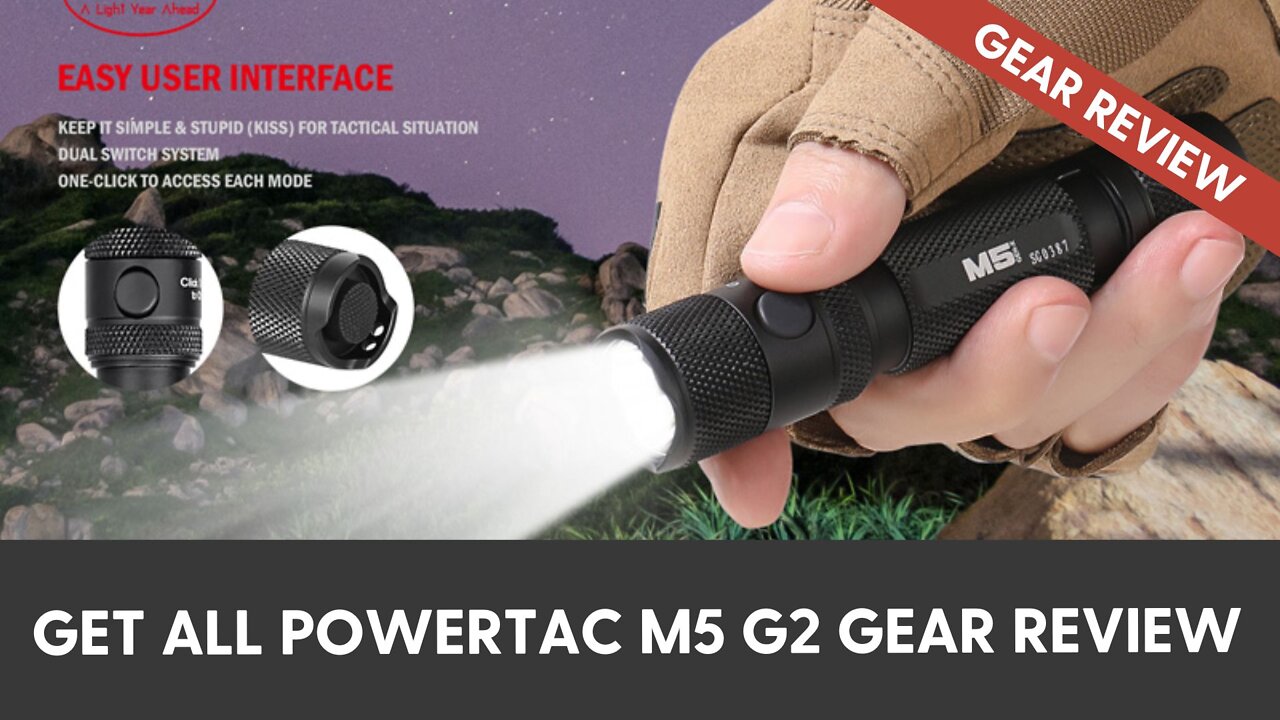 Get all the lumens with the Powertac M5 G2