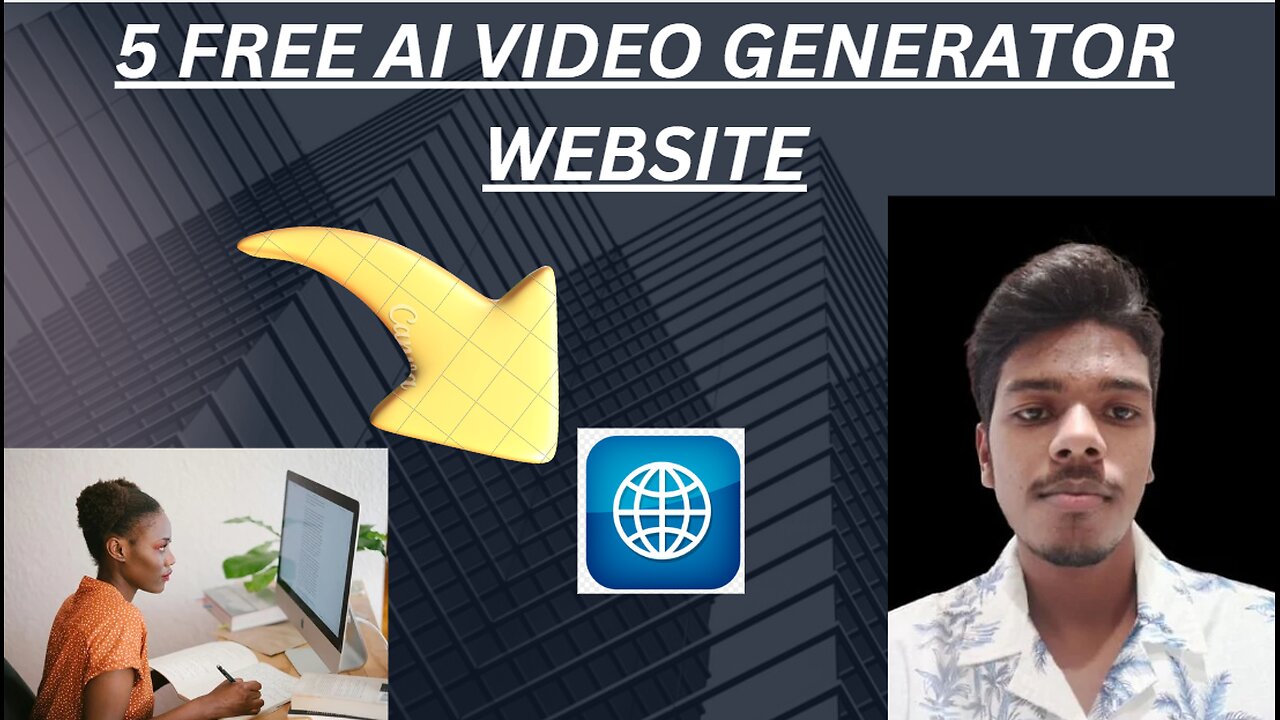 5 BEST FREE AI VIDEO GENERATOR WEBSITE IN 2024.