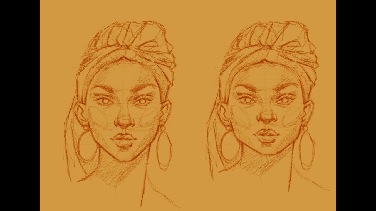Tutorial - LEARN HOW TO DRAW faces, eyes, nose, mouth -