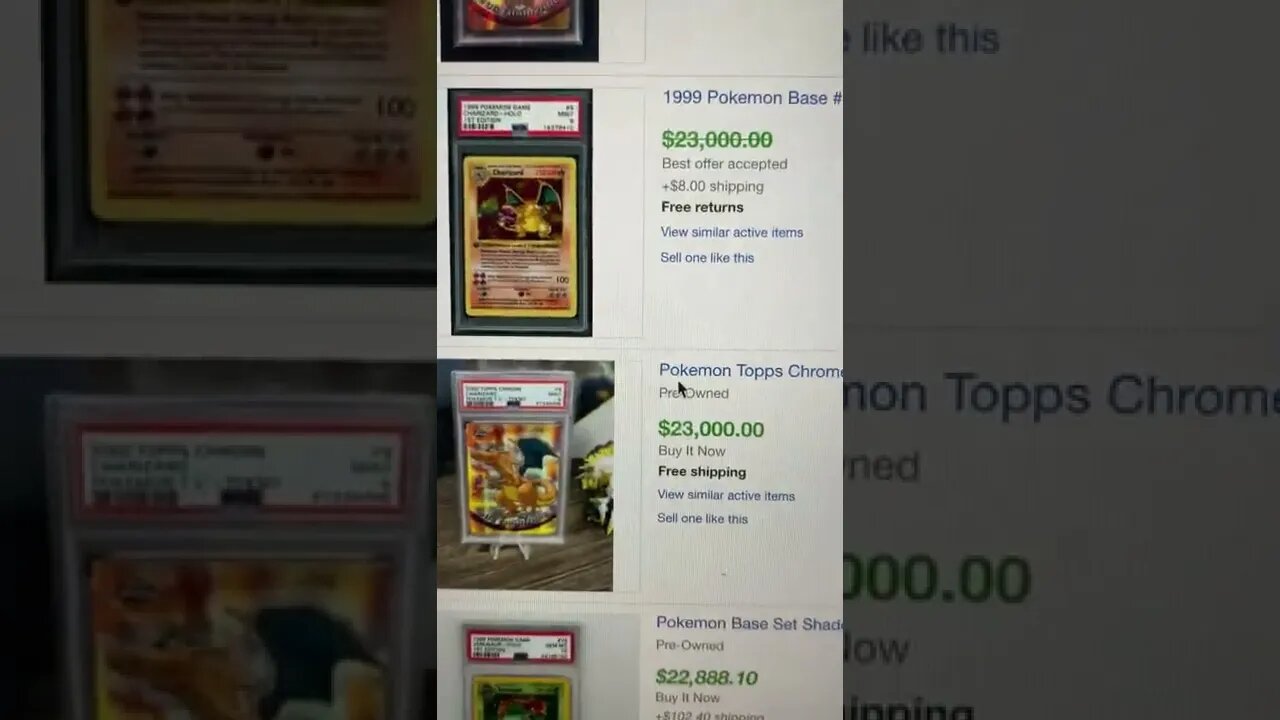 Due To Inflation Prices Of Rare Pokemon Cards Crashed, Time To Buy In ?