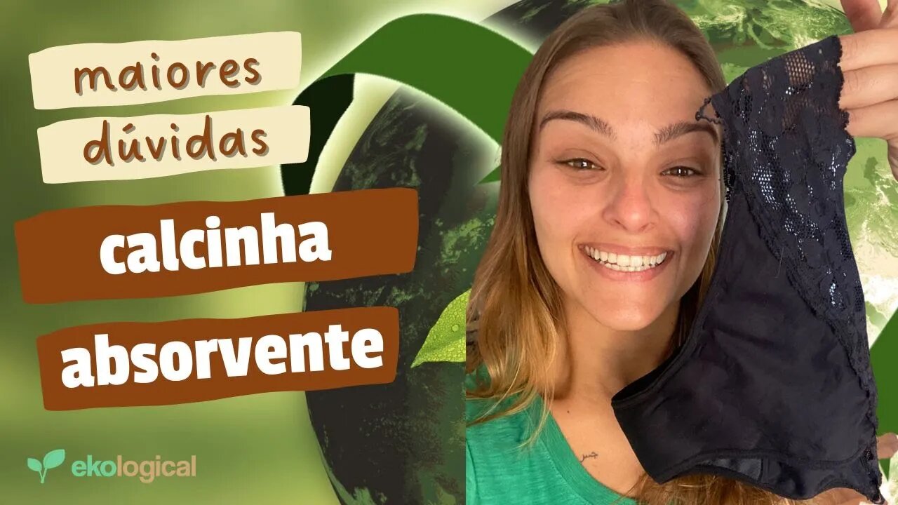 Calcinha Absorvente de Pano | Como funciona? Realmente funciona?