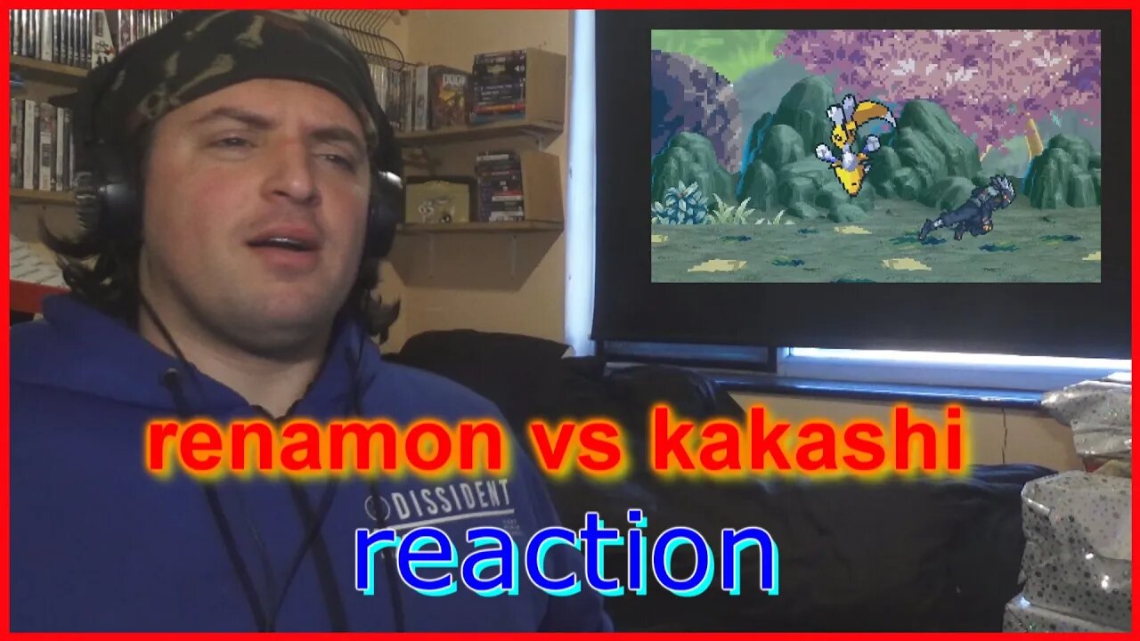 freaky's reaction: renamon vs kakashi