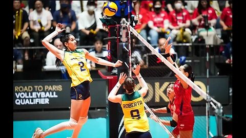 🇯🇵 JPN X 🇧🇷 BRA - Volleyball 2023 Pre Oympic