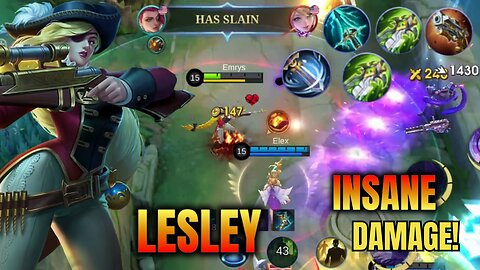 INSANE DAMAGE! NEW ITEM!! Epic Ranked Lesley