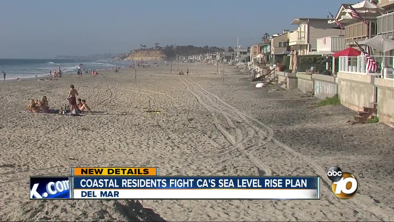 Battle brewing between Del Mar and Calif. over sea level rise